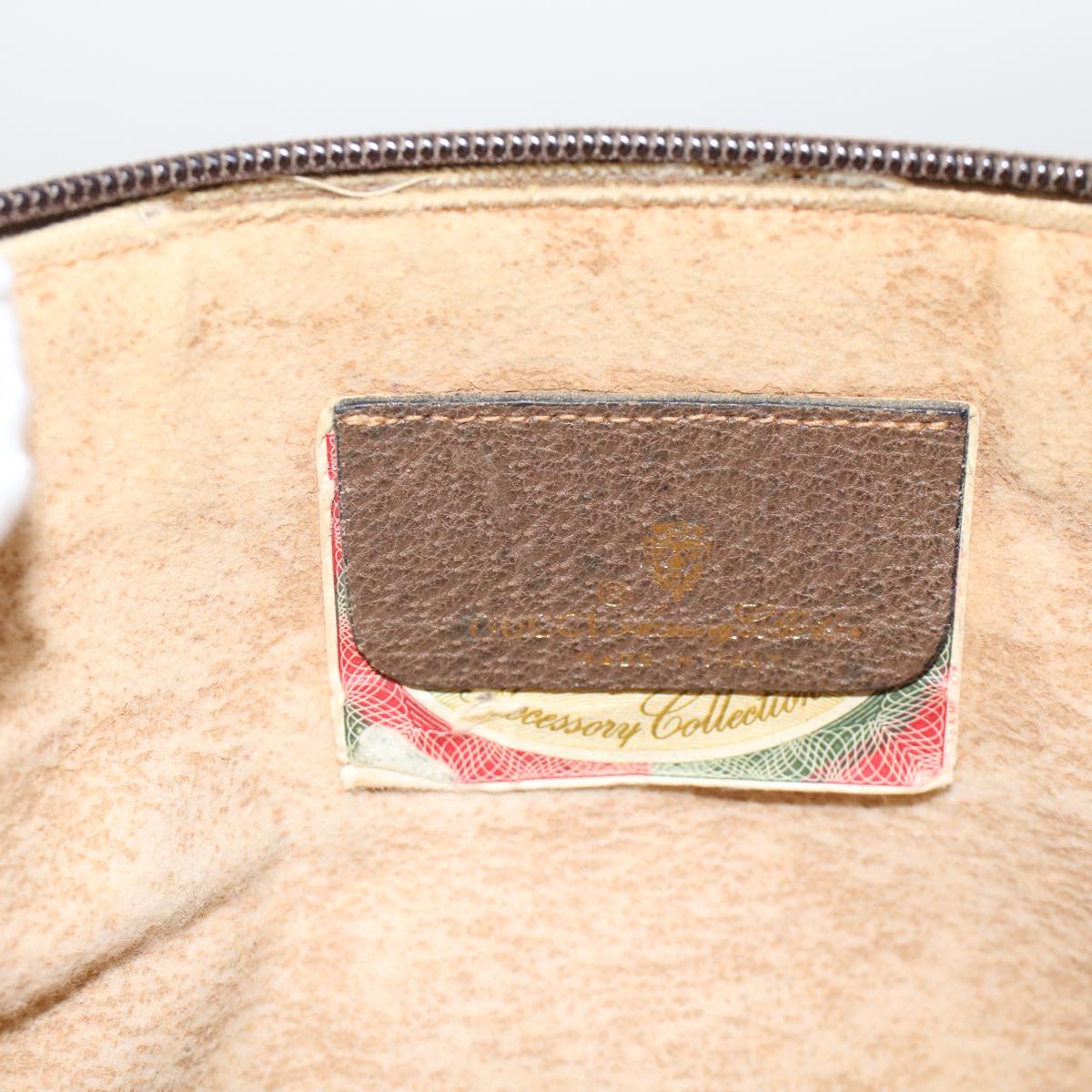 GUCCI GG Canvas Web Sherry Line Shoulder Bag Beige Red 904.02.026  yk7967
