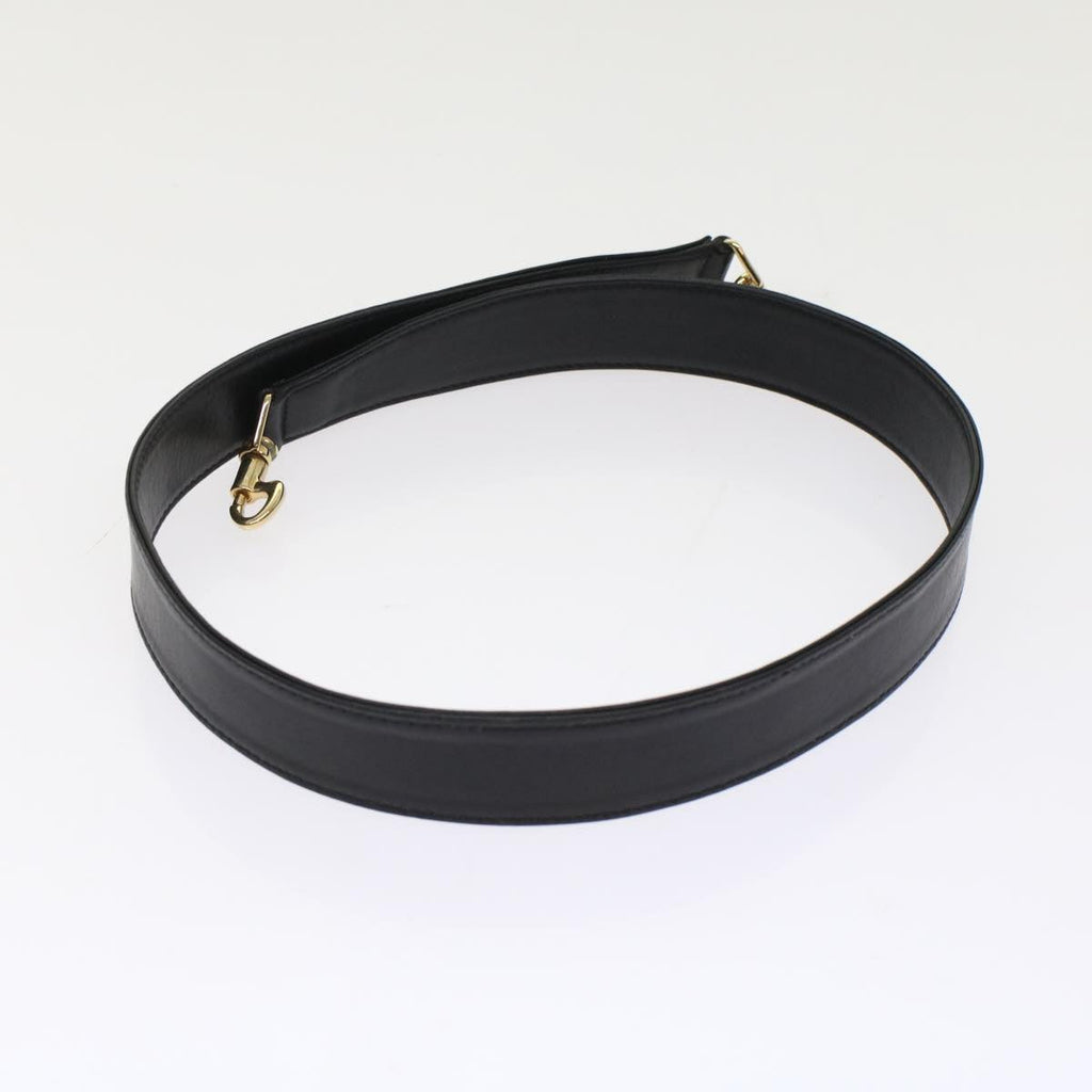 GUCCI Bamboo Shoulder Bag Leather 2way Black 001.2058.1577.0  yk8007B