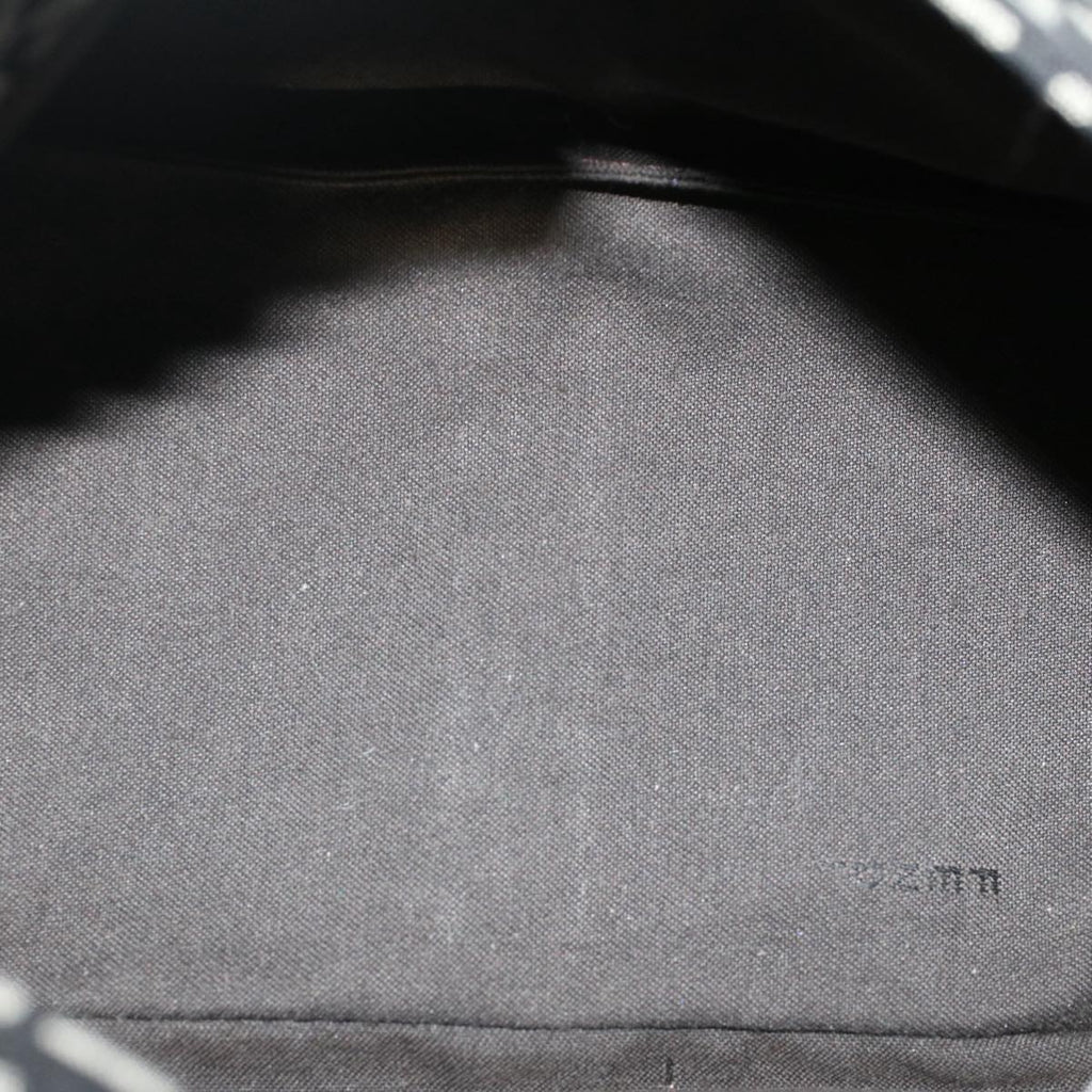 FENDI Zucchino Canvas Mini mamma bucket Hand Bag Black  yk8027
