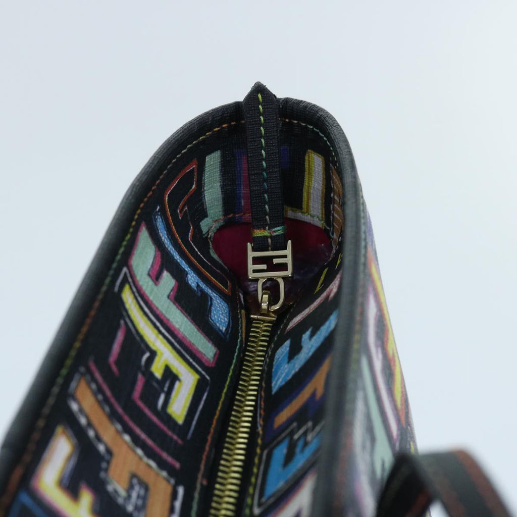 FENDI Zucca Canvas Tote Bag Multicolor 8BH185  yk8065