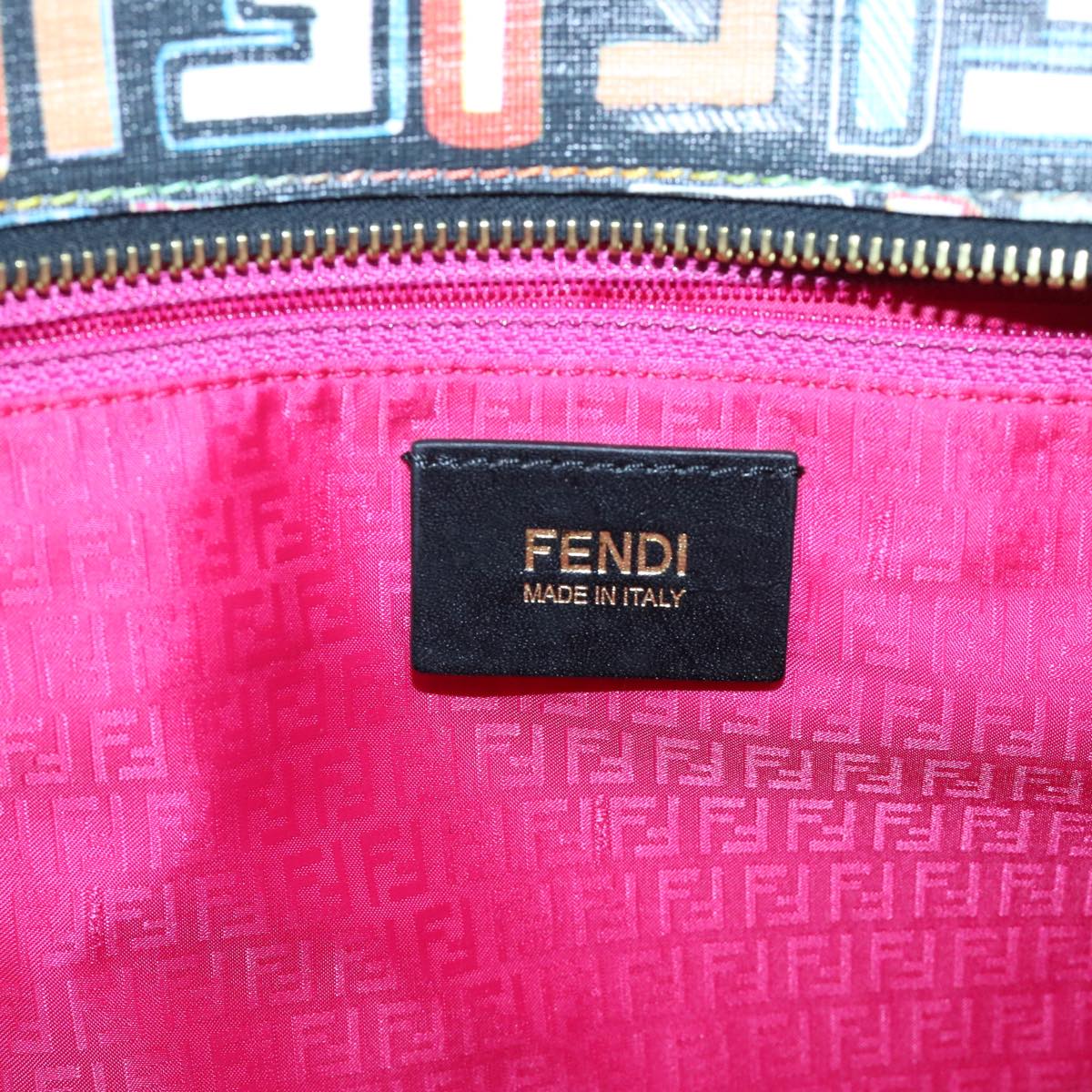FENDI Zucca Canvas Tote Bag Multicolor 8BH185  yk8065
