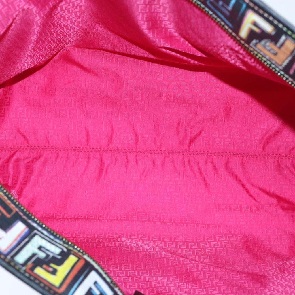 FENDI Zucca Canvas Tote Bag Multicolor 8BH185  yk8065