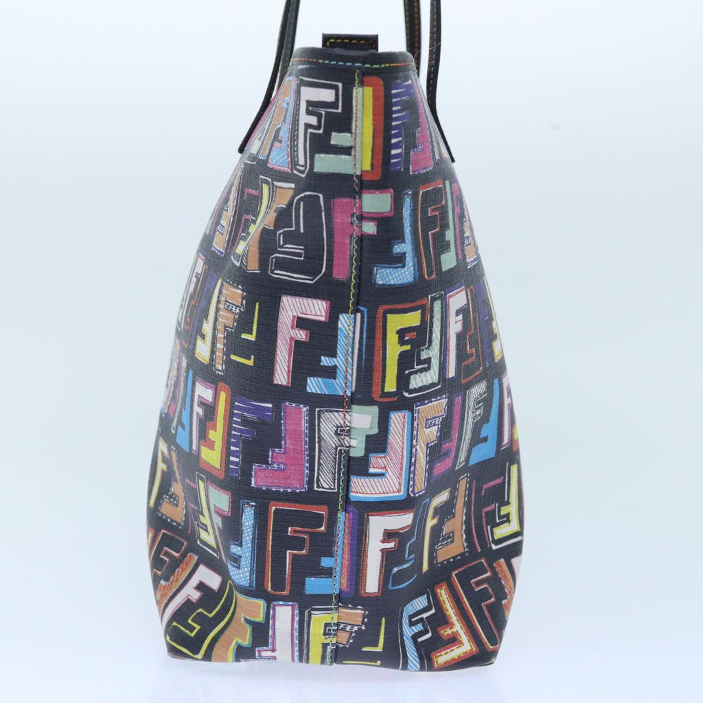 FENDI Zucca Canvas Tote Bag Multicolor 8BH185  yk8065